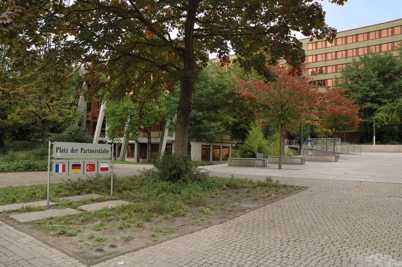 Bergkamen - Germany Bergkamen Platz der Partnerstädte