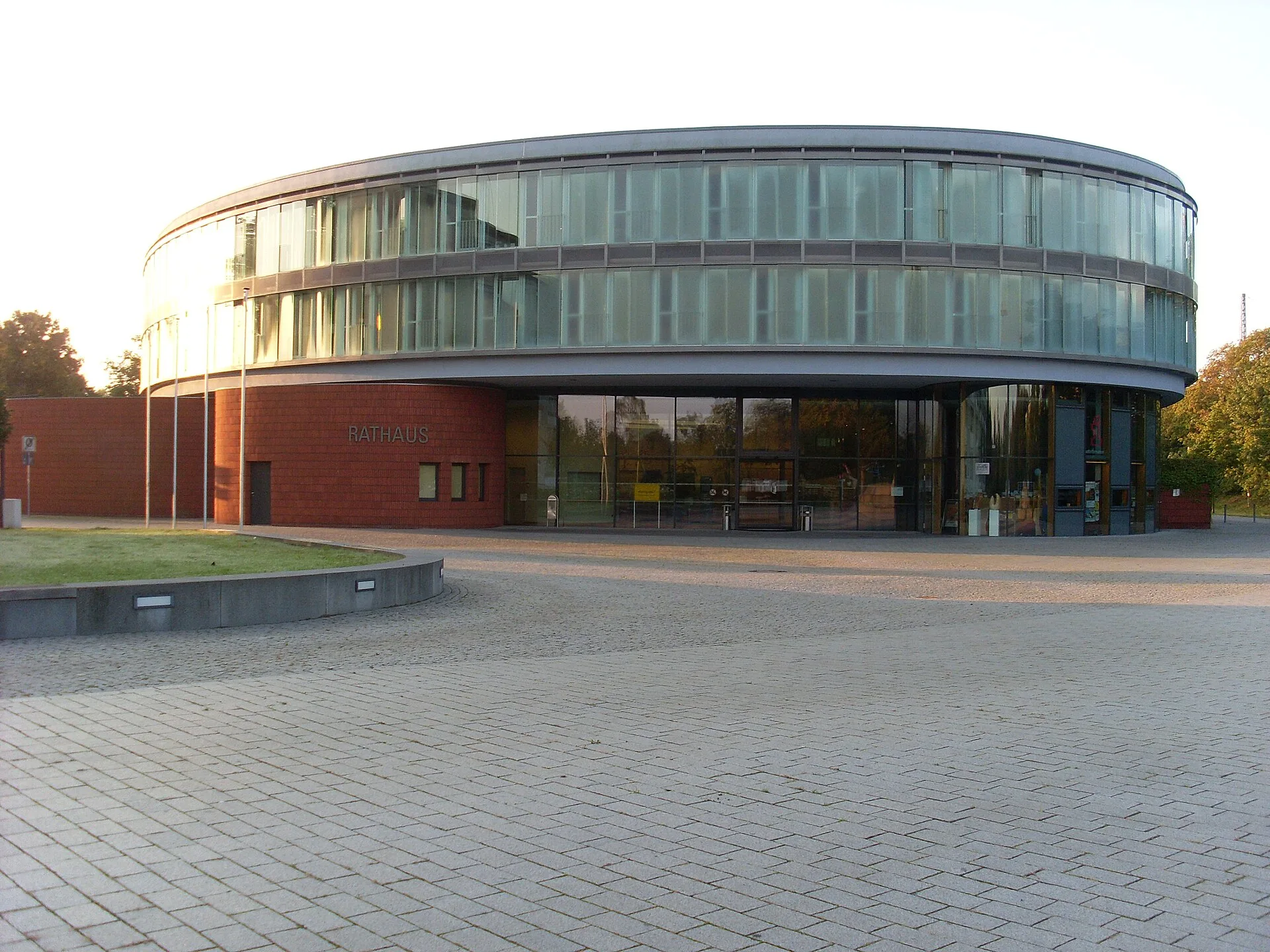 Hennigsdorf - neues Rathaus von Hennigsdorf (selbst fotografiert)