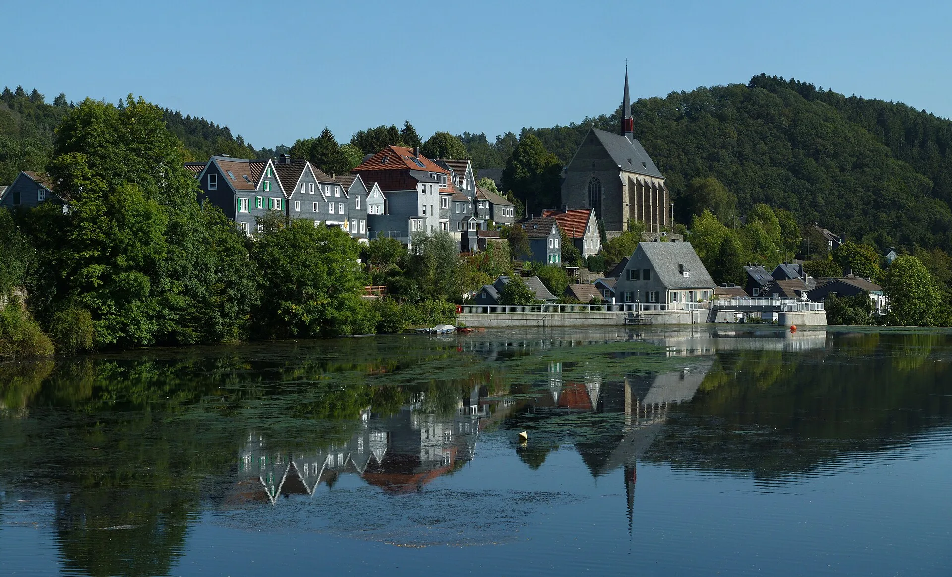 Wuppertal - Beyenburger Freiheit und Klosterkirche, Wuppertal
